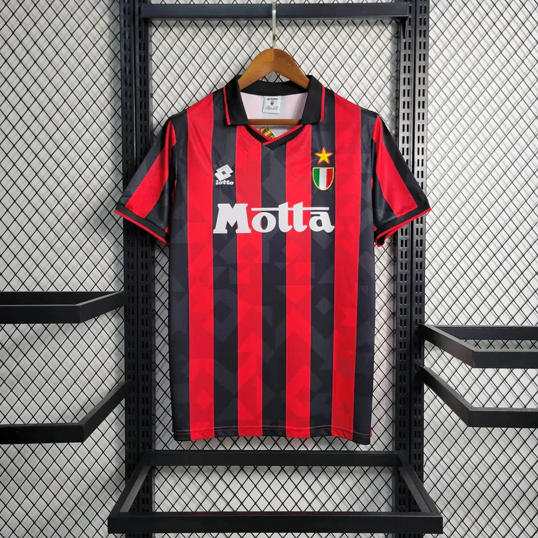 1993/1994 Retro AC Milan Home Football Shirt 1:1 Thai Quality