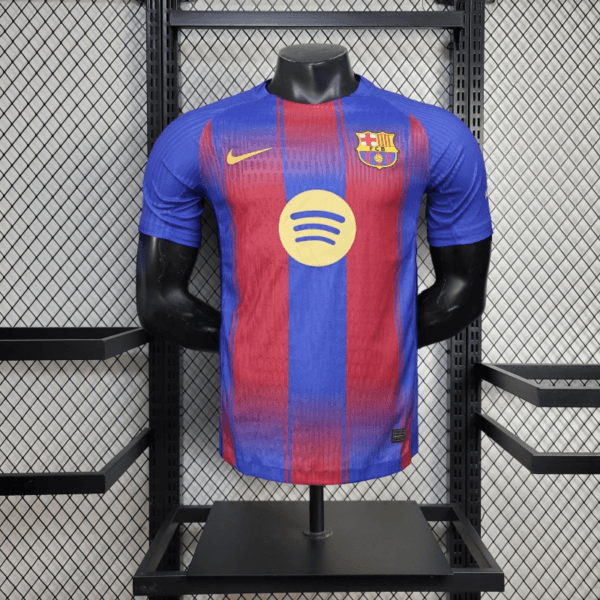 2025/2026 Player Version FC Barcelona Home Football Shirt - Jerso