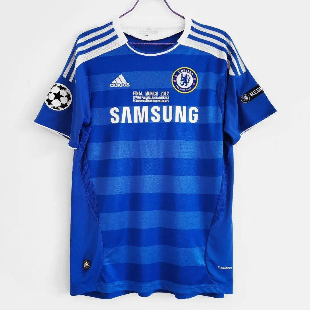 Chelsea 12-13 Final Jersey - Retro Half Sleeve Football Jersey