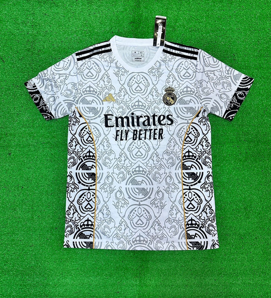 Real Madrid Champions Special Edition Fan Version Football Jersey