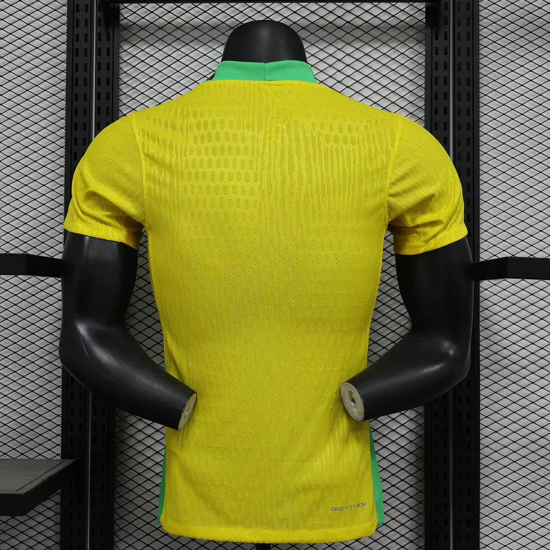 2025 Brazil Home Soccer Jersey - Player Version