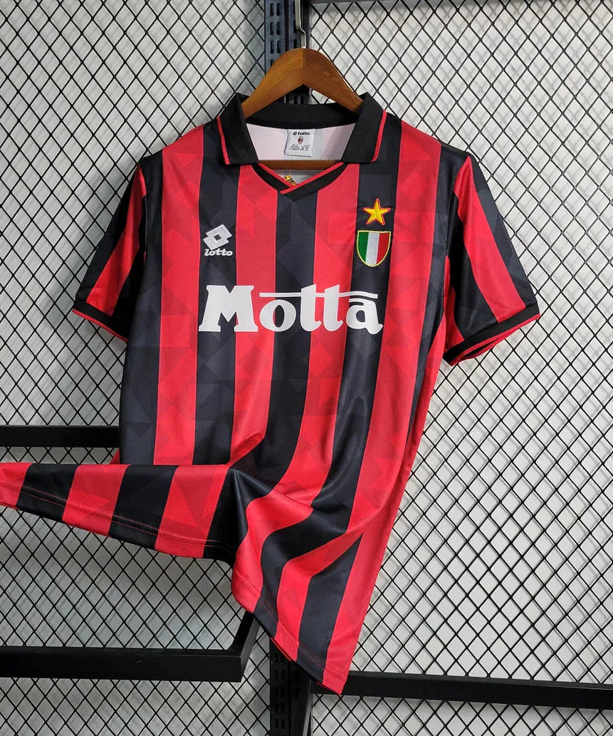 1993/1994 Retro AC Milan Home Football Shirt 1:1 Thai Quality