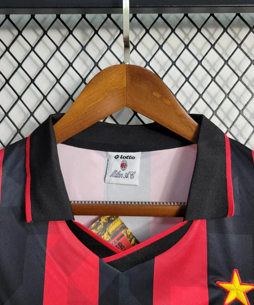 1993/1994 Retro AC Milan Home Football Shirt 1:1 Thai Quality