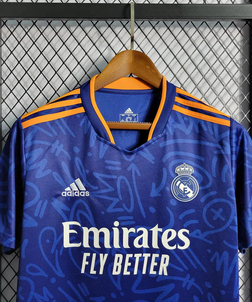 2021/2022 Retro Real Madrid Football Shirt Away