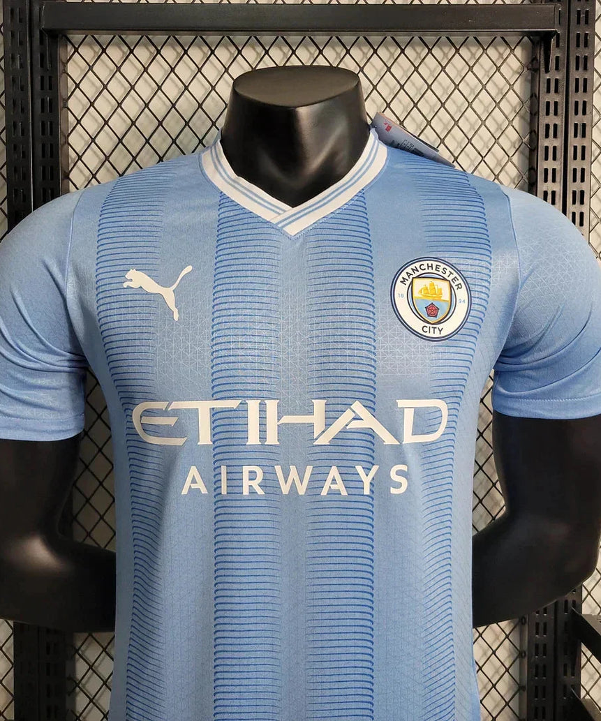 2023/2024 Manchester City Home Football Shirt 1:1 Thai Quality - Player Version