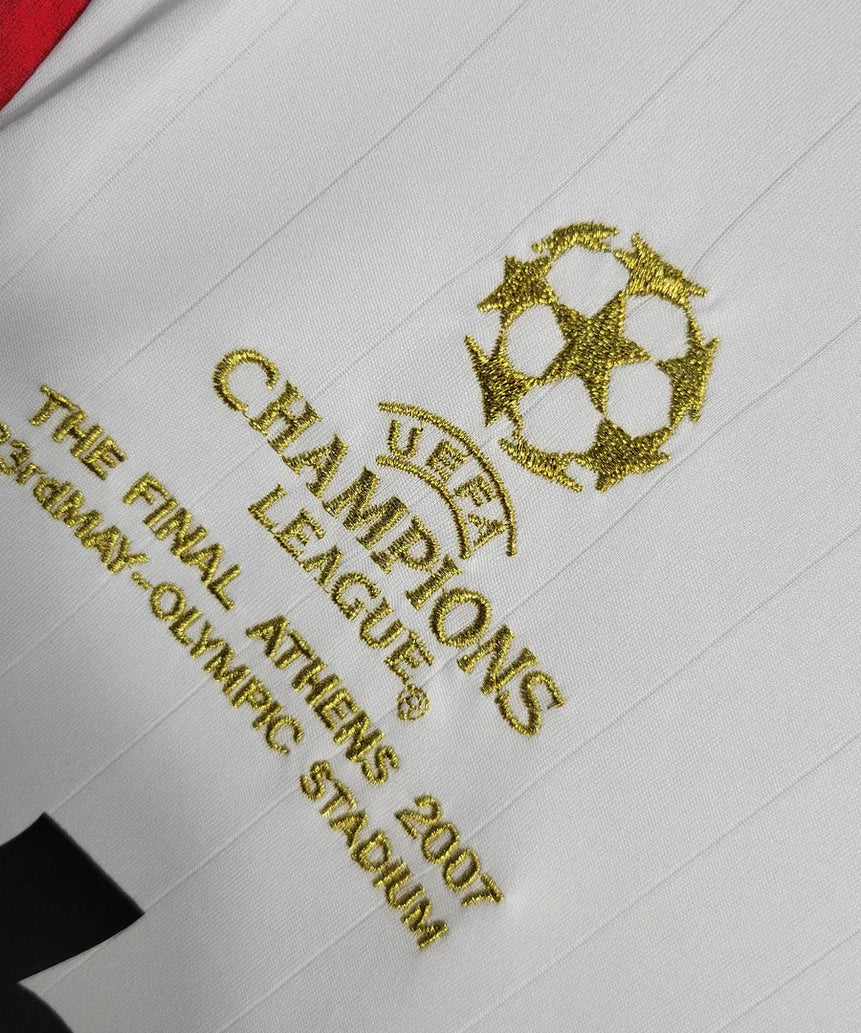 2006/2007 Retro Long Sleeve AC Milan Away Football Shirt 1:1 Thai Quality