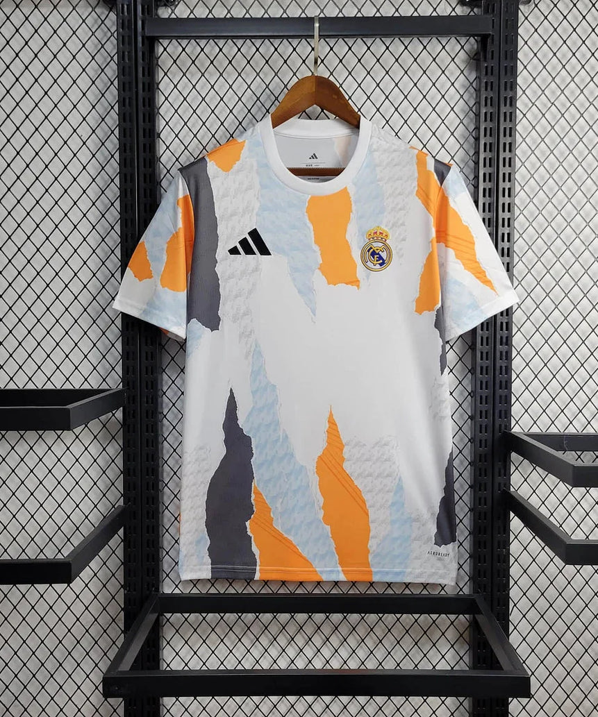 2024/2025 Real Madrid Pre-Match Football Shirt 1:1