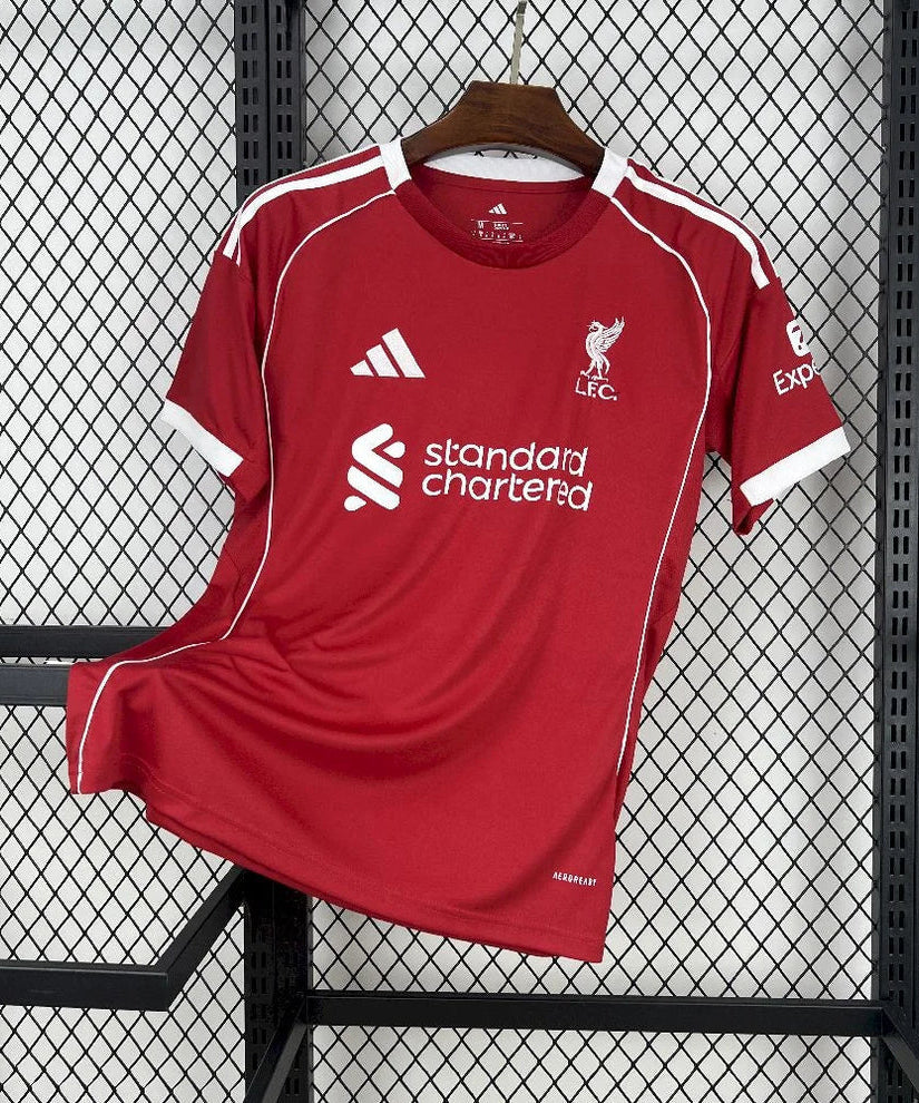 2025/2026 Liverpool Home Football Shirt