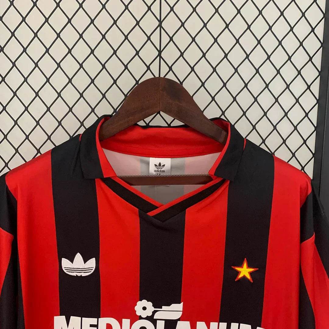 1990/1991 Retro AC Milan Home Football Shirt 1:1 Thai Quality - Jerso
