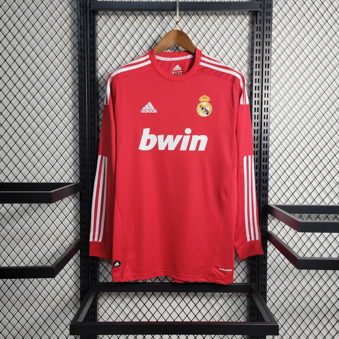 Real Madrid 11/12 Third Jersey - Retro Full Sleeve Football Jersey