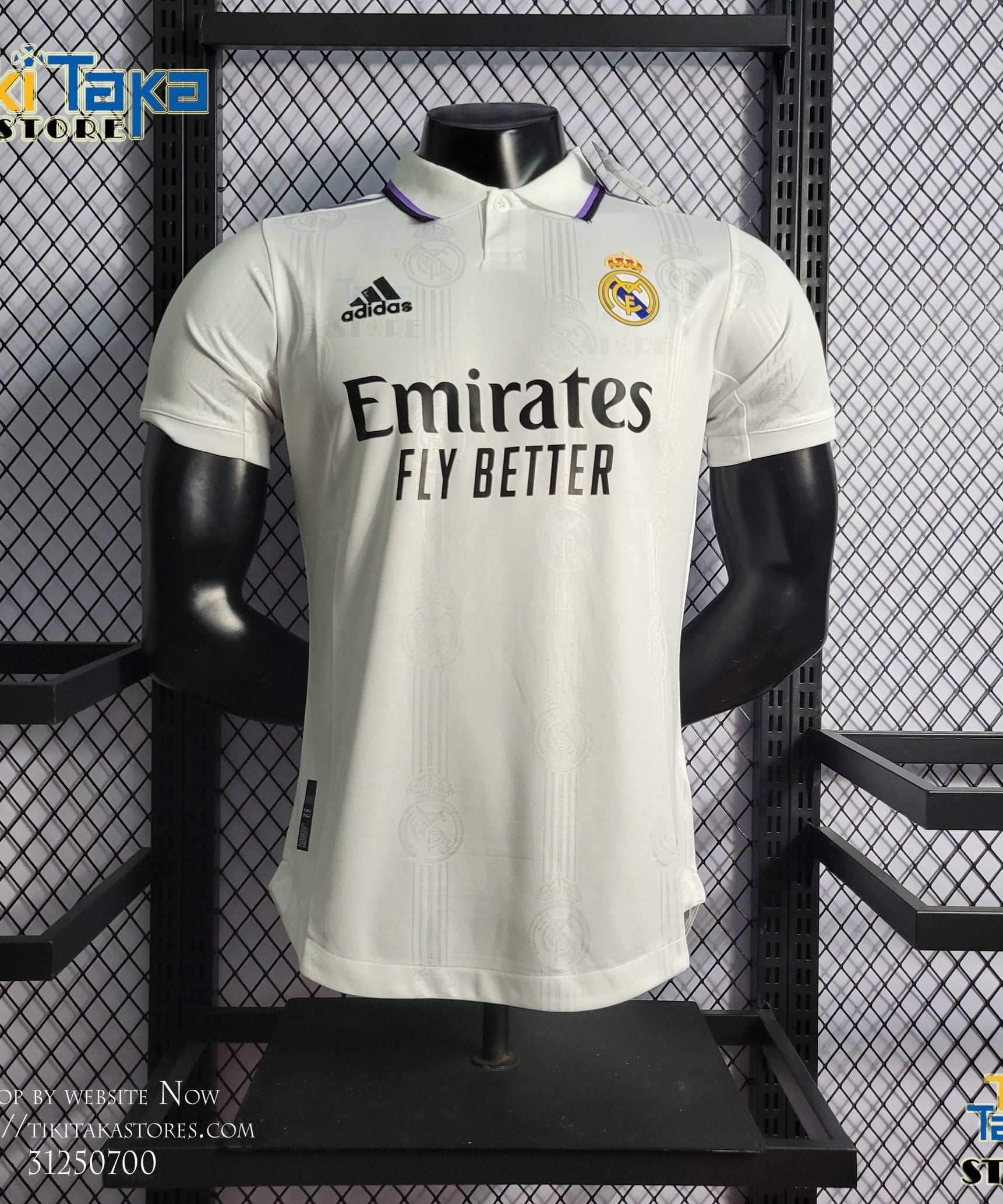 2022/2023 Real Madrid Football Shirt Home Player Version
