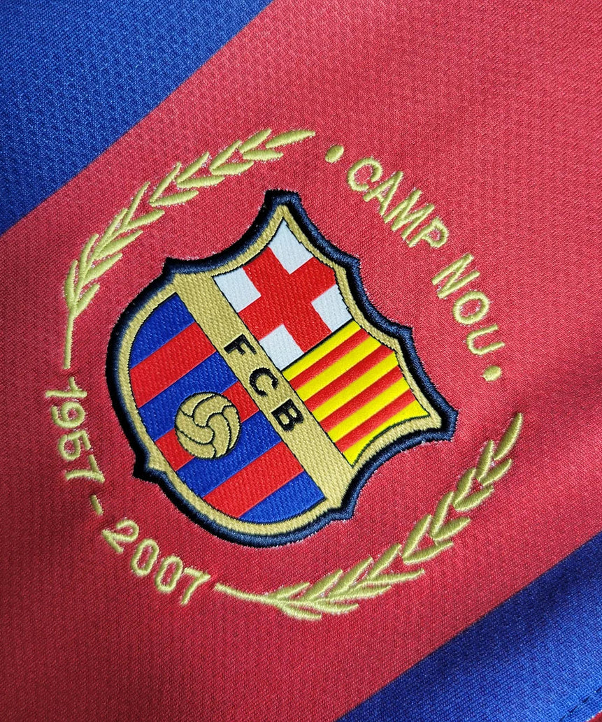 2007/2008 Retro Barcelona Home Football Shirt 1:1 Thai Quality
