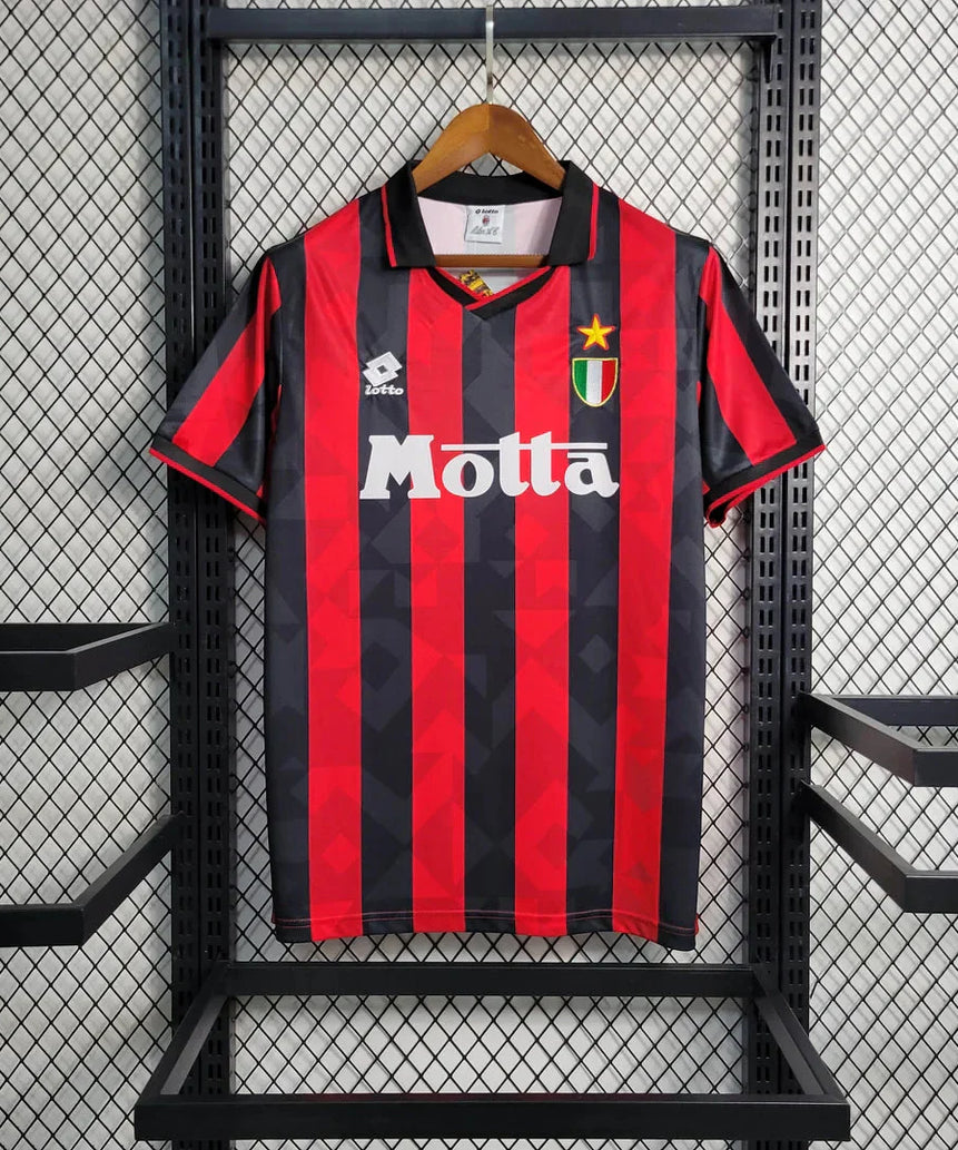 1993/1994 Retro AC Milan Home Football Shirt 1:1 Thai Quality