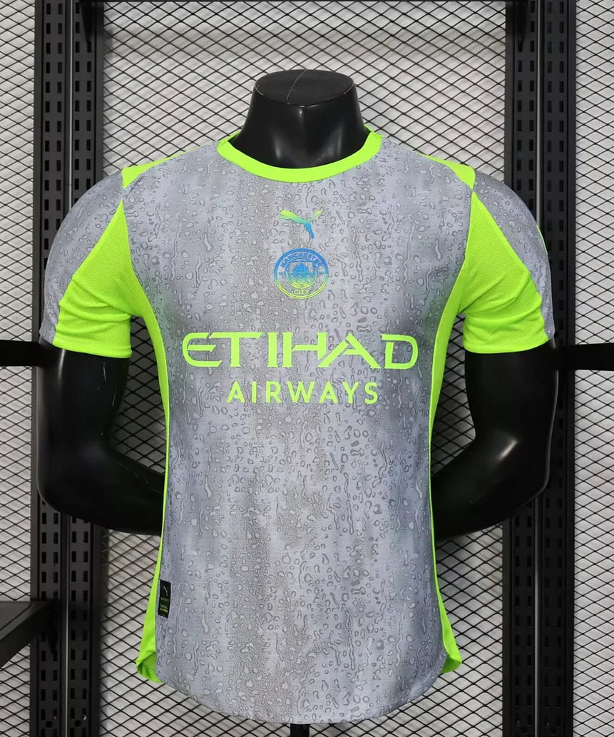 2025/2026 Player Version Manchester City Third Away Football Shirt