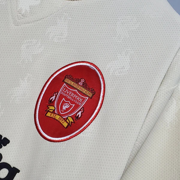 Liverpool 96-97 Away Jersey - Retro Half Sleeve Football Jersey