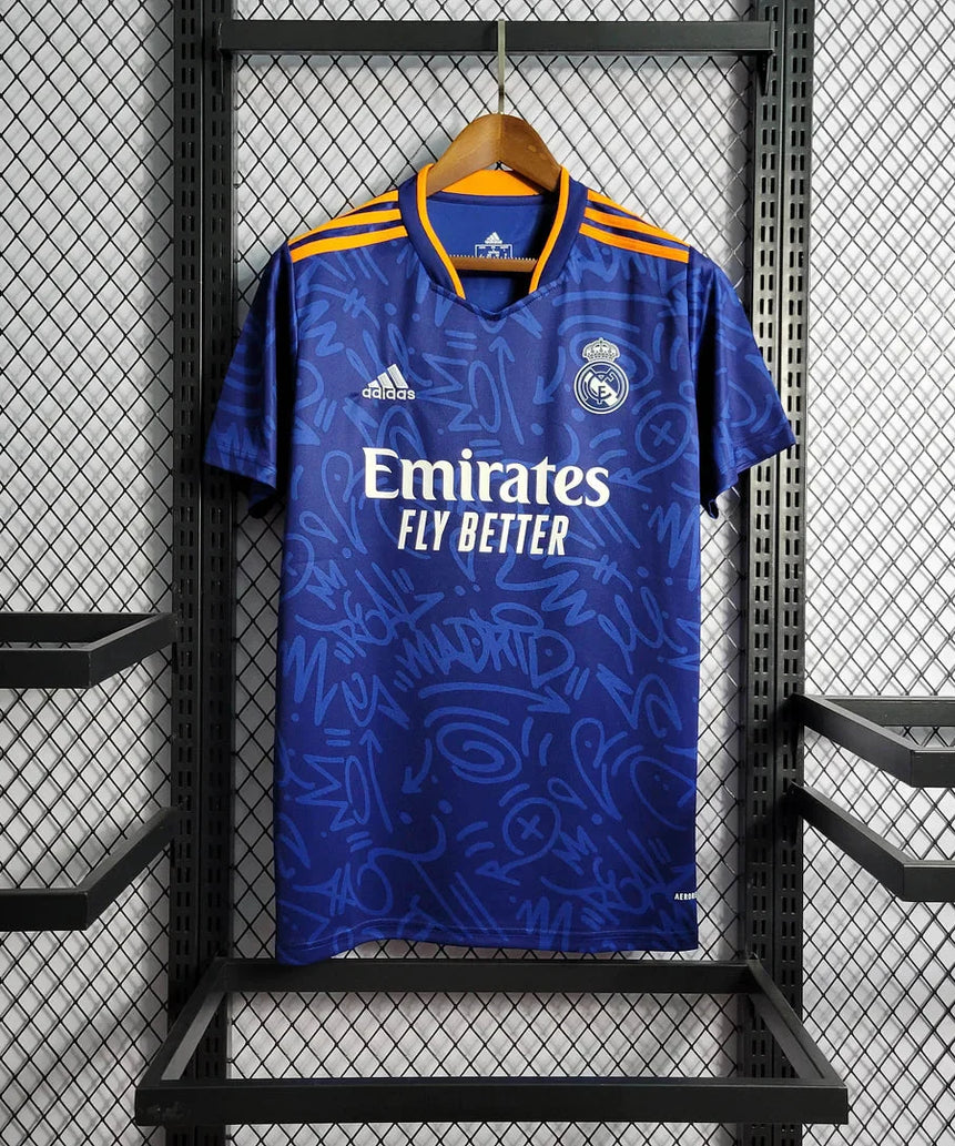 2021/2022 Retro Real Madrid Football Shirt Away