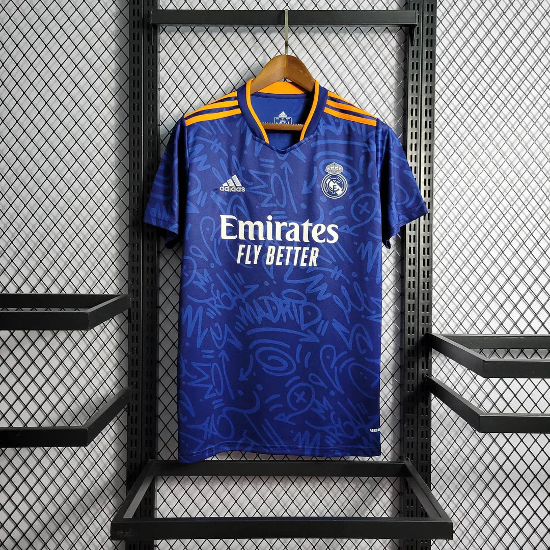 2021/2022 Retro Real Madrid Football Shirt Away
