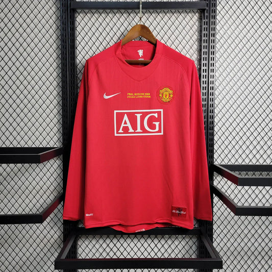 Manchester United 2008 Final Retro - Full Sleeves Football Jersey