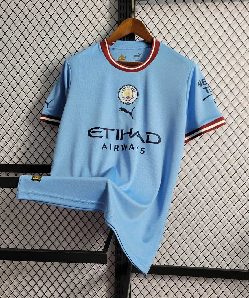 2022/2023 Manchester City Home Football Shirt 1:1 Thai Quality
