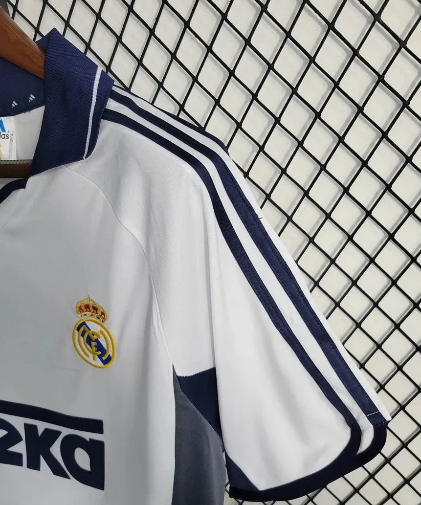 2000/2001 Retro Real Madrid Home Football Shirt 1:1 Thai Quality