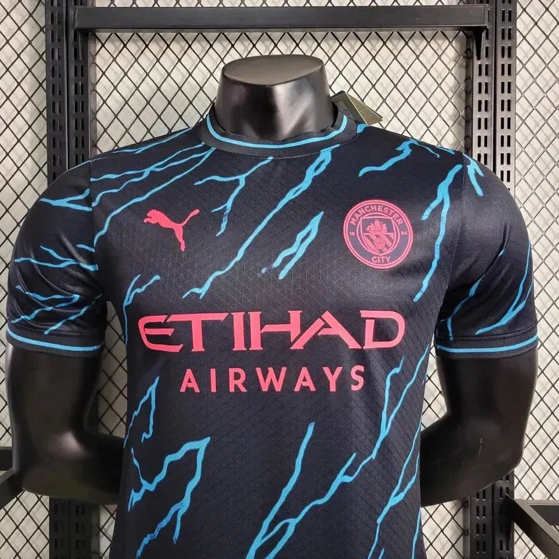 2023/2024 Manchester City Third Away Football Shirt 1:1 Thai Quality - Player Version