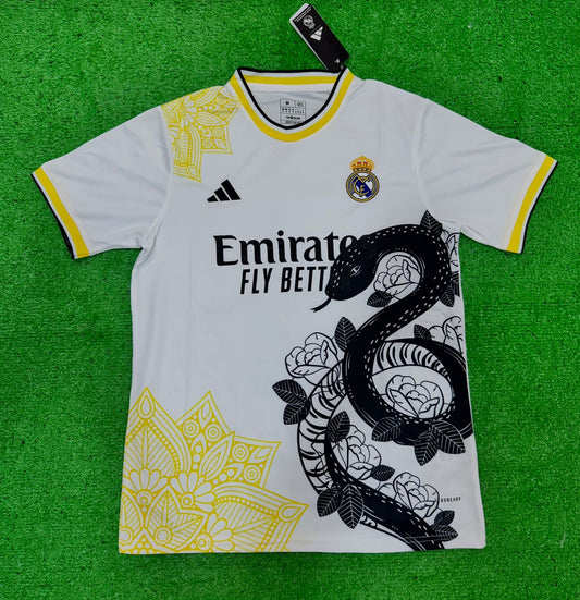 Real Madrid Black Mamba Special Edition Fan Version Football Jersey