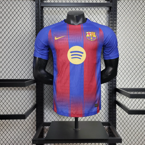 2025/2026 Player Version FC Barcelona Home Football Shirt