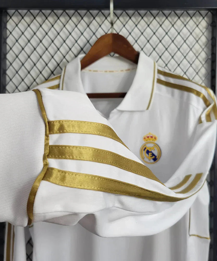 2011/2012 Retro Long Sleeve Real Madrid Home