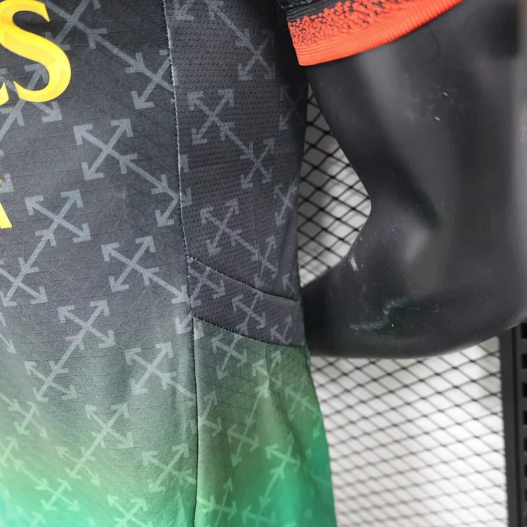 2024/2025 Player Version AC Milan x OFF-WHITE Football Shirt