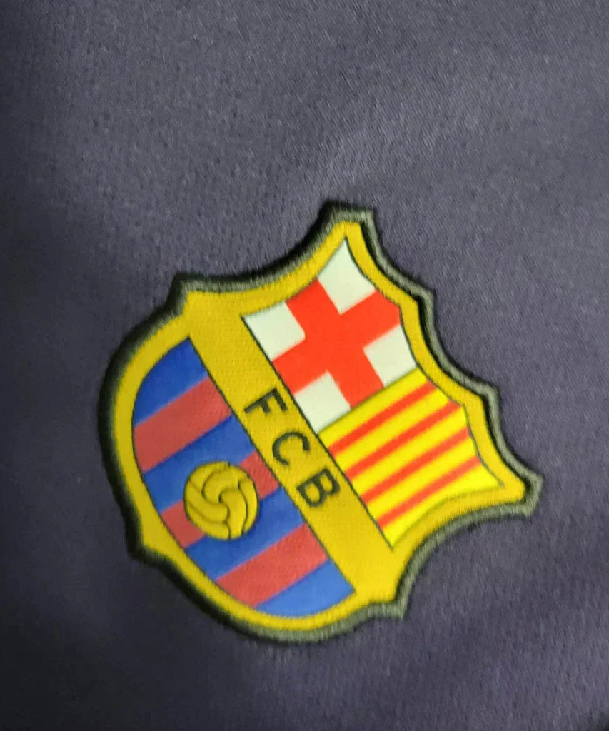 2016/2017 Retro Long Sleeve Barcelona Away Football Shirt 1:1