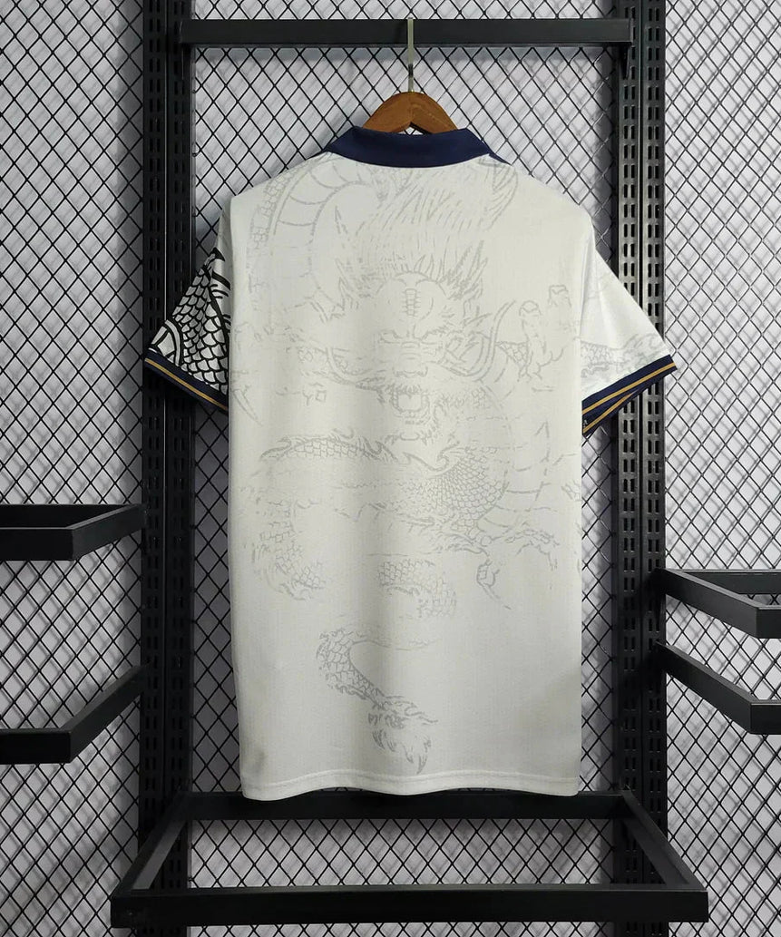 2022/2023 Real Madrid Chinese Dragon Football Shirt White
