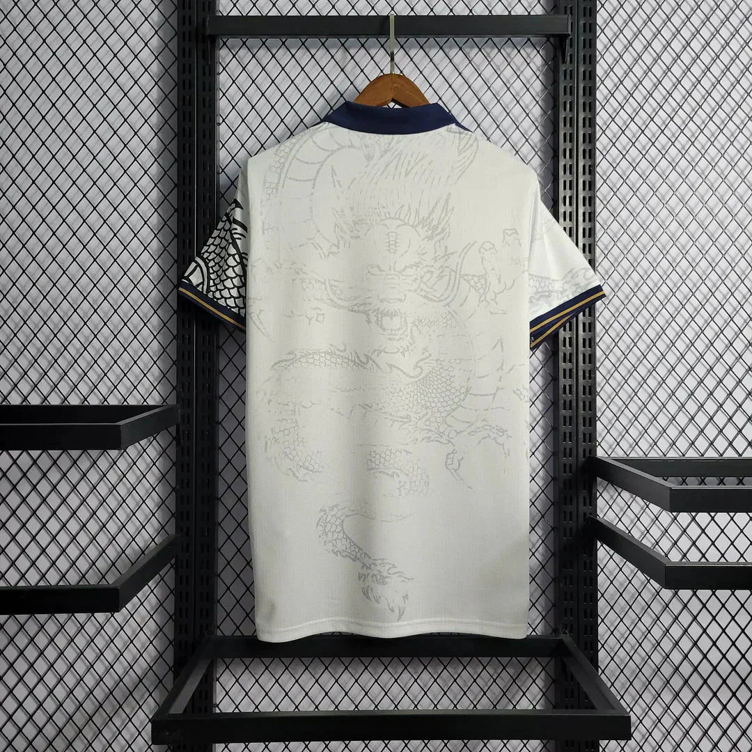 2022/2023 Real Madrid Chinese Dragon Football Shirt White