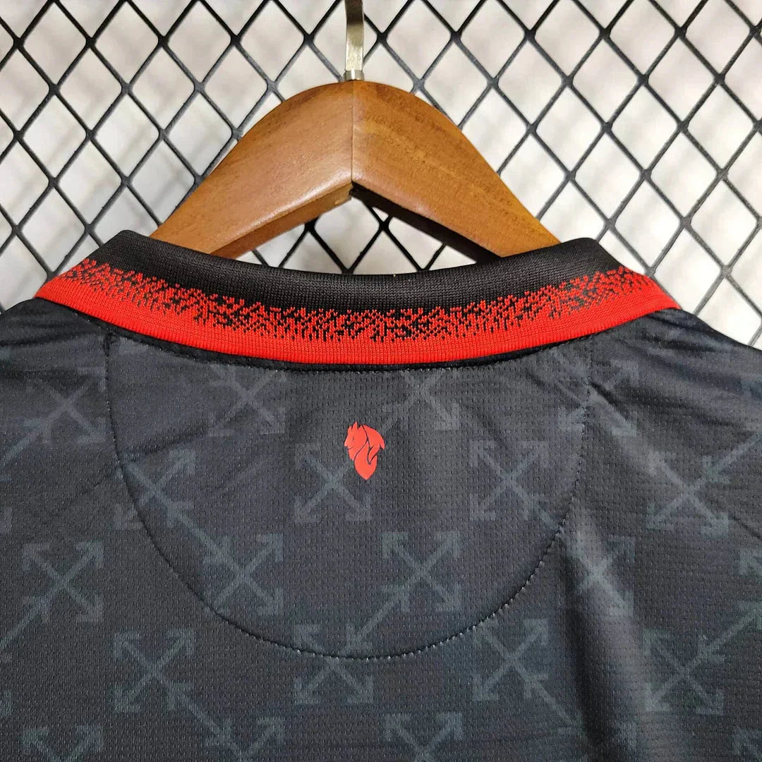 2024/2025 AC Milan x OFF-WHITE Football Shirt