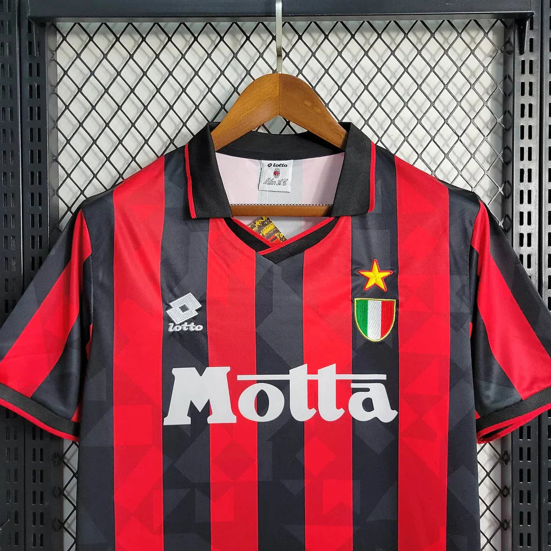 1993/1994 Retro AC Milan Home Football Shirt 1:1 Thai Quality