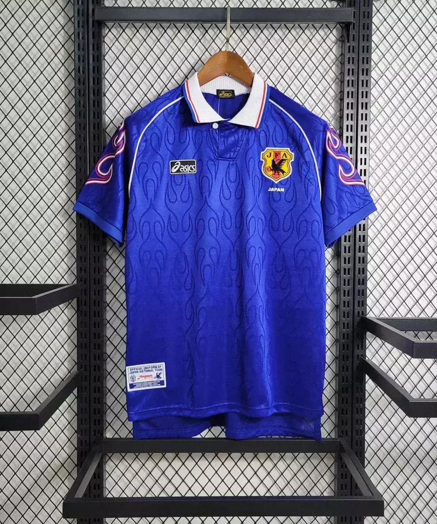 Japan 1998 Home Retro Football Jersey