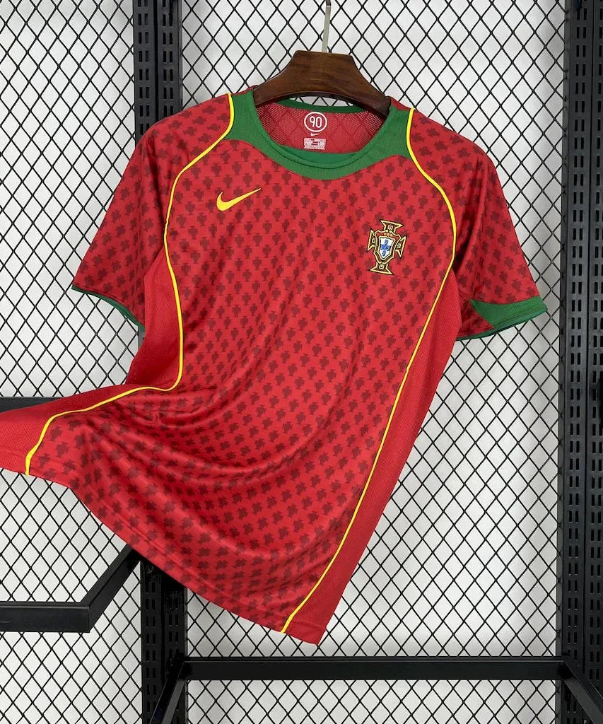 2004 Retro Portugal Home Football Shirt 1:1 Thai Quality