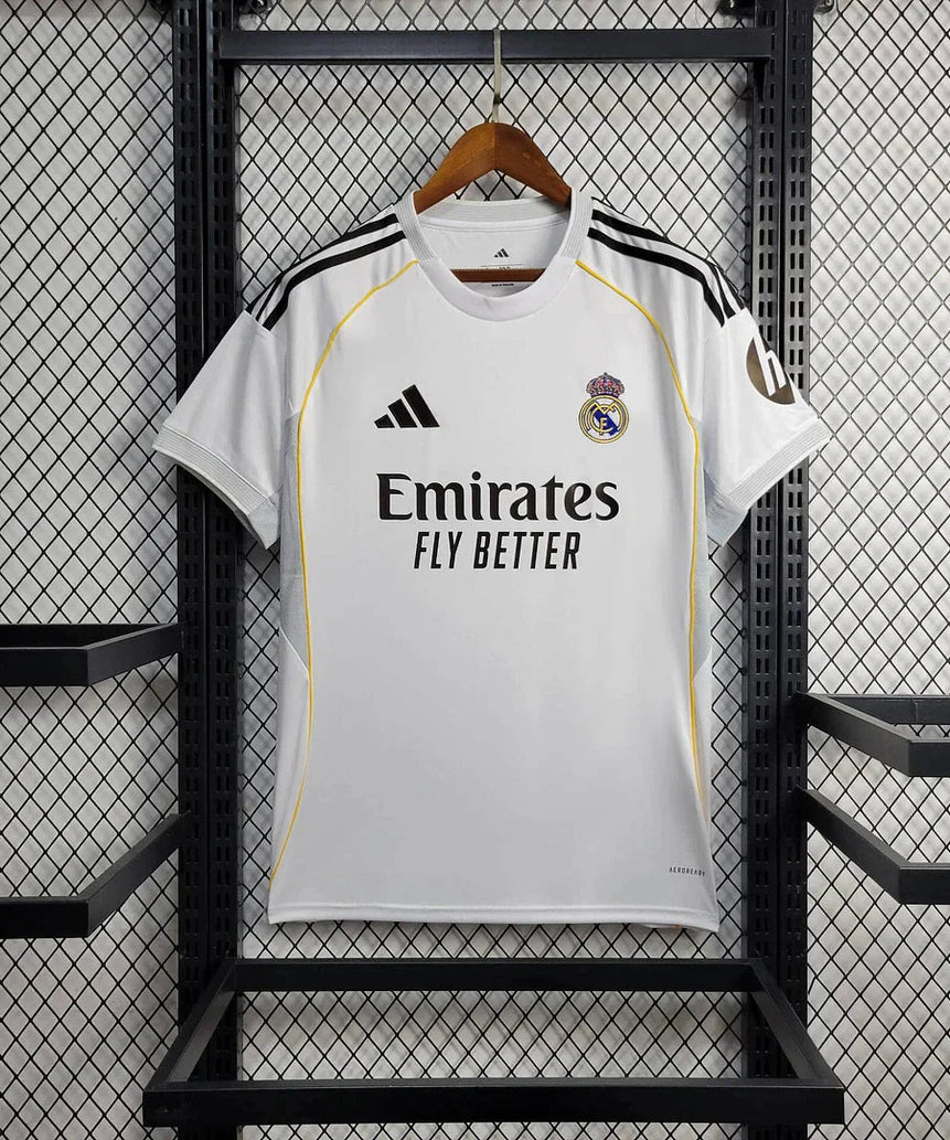 2025/2026 Real Madrid Home Football Shirt