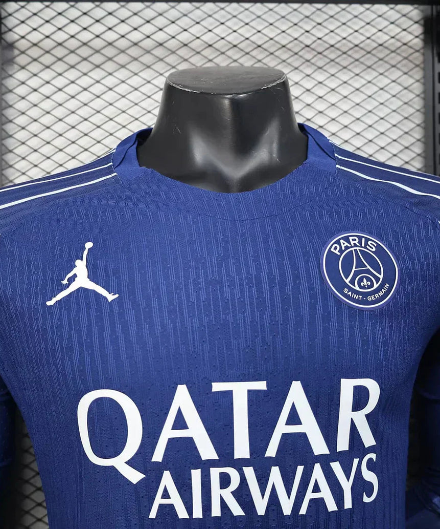 2024/2025 Psg Paris Saint-Germain Long Sleeve Fourth Away Player Version Jersey