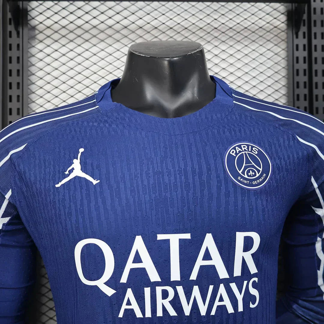 2024/2025 Psg Paris Saint-Germain Long Sleeve Fourth Away Player Version Jersey