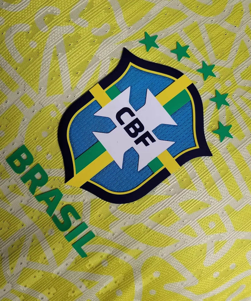 2024 Brazil Home Soccer Jersey - Player Version