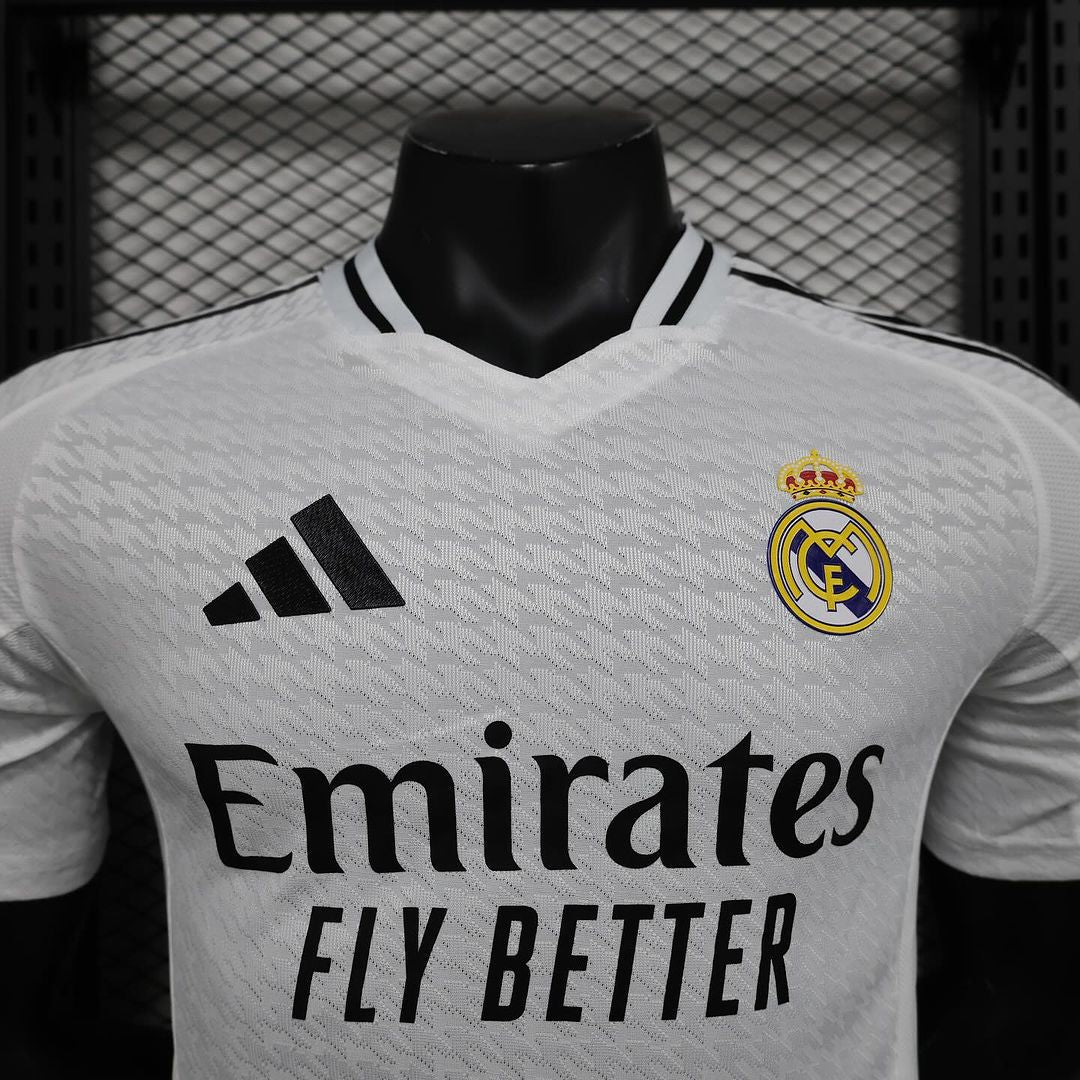 Real Madrid Home Jersey 24/25 - Player Version Football Jersey