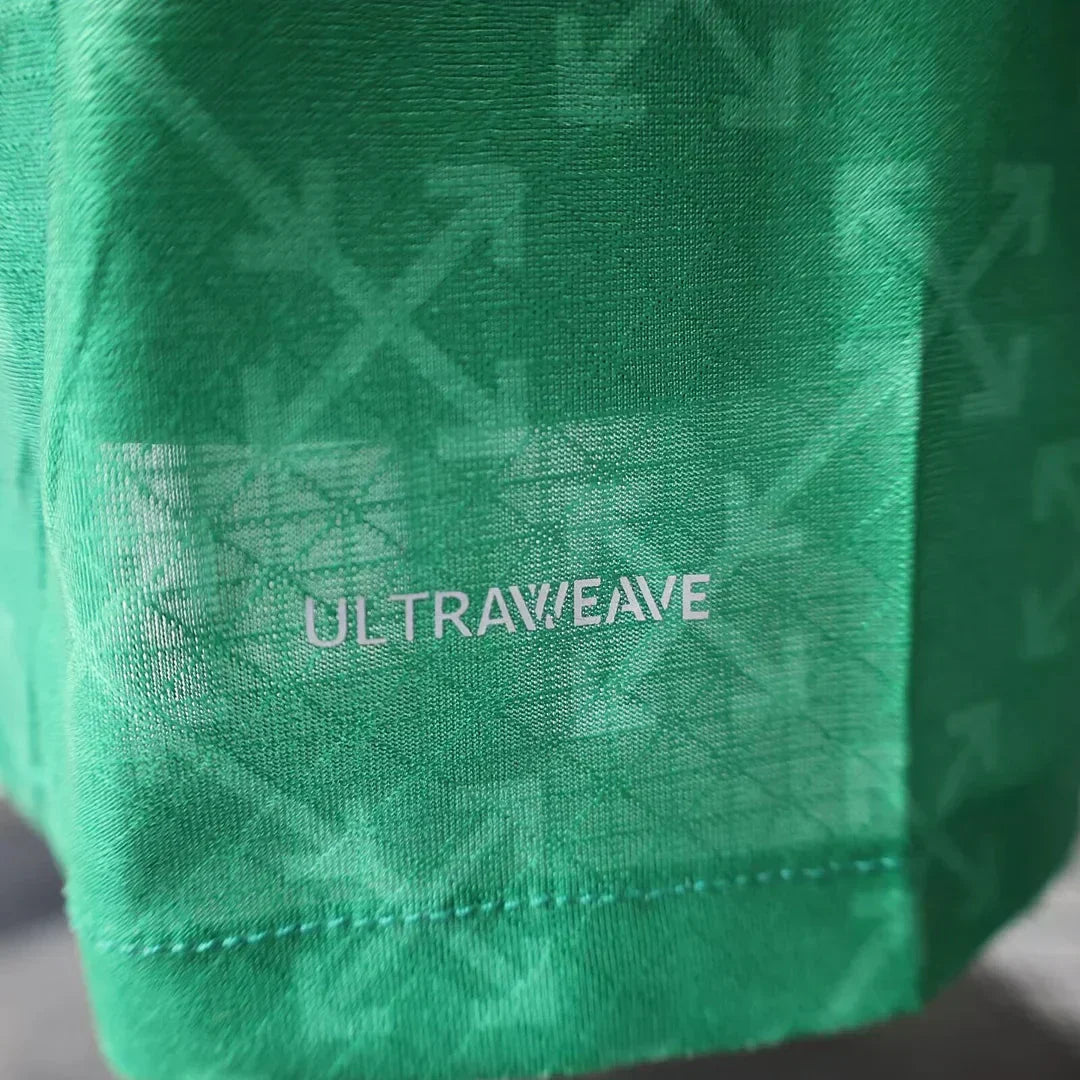 2024/2025 Player Version AC Milan x OFF-WHITE Football Shirt