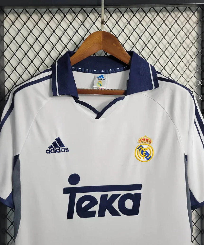 2000/2001 Retro Real Madrid Home Football Shirt 1:1 Thai Quality