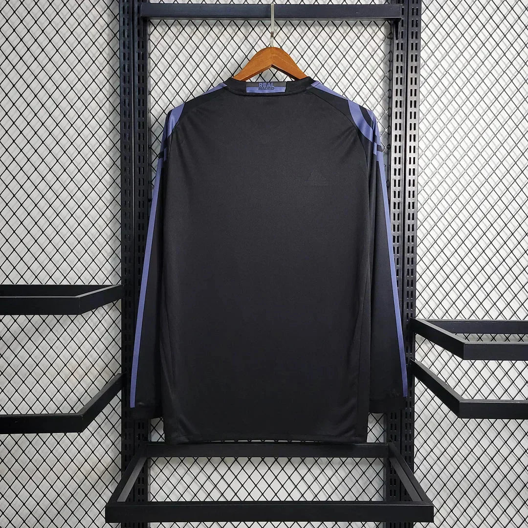 2016/2017 Retro Long Sleeve Real Madrid Third Away Football Shirt 1:1 Thai Quality