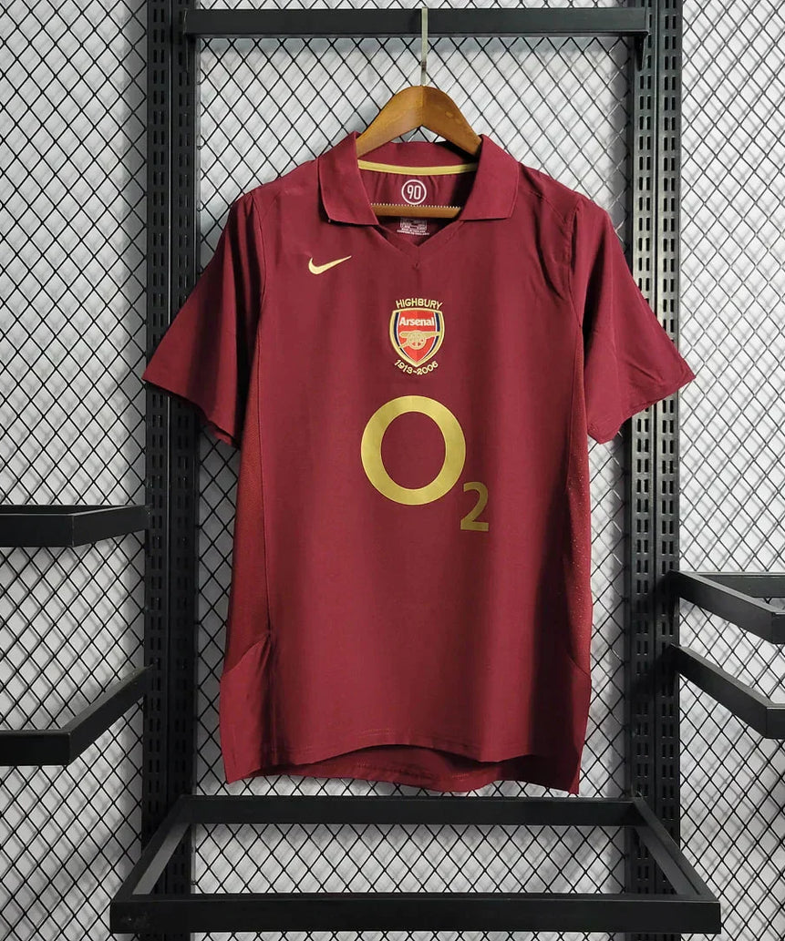2005/2006 Retro Arsenal Home Football Shirt 1:1 Thai Quality