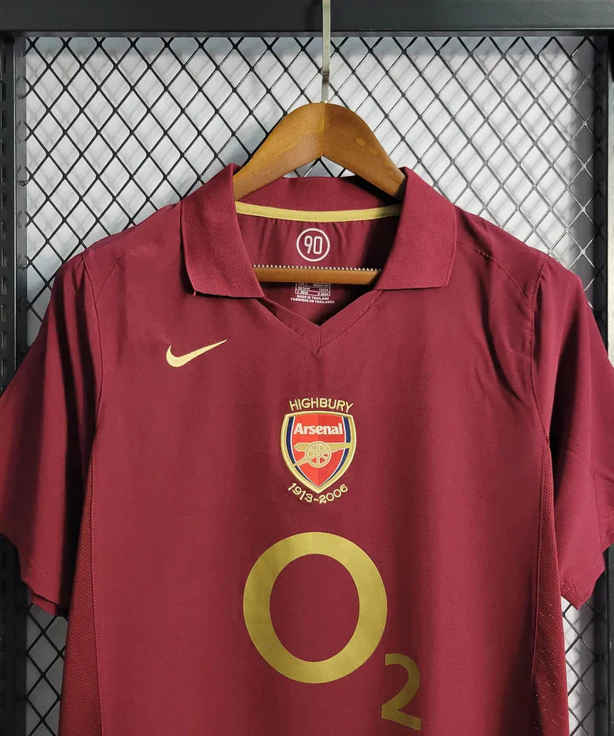 2005/2006 Retro Arsenal Home Football Shirt 1:1 Thai Quality