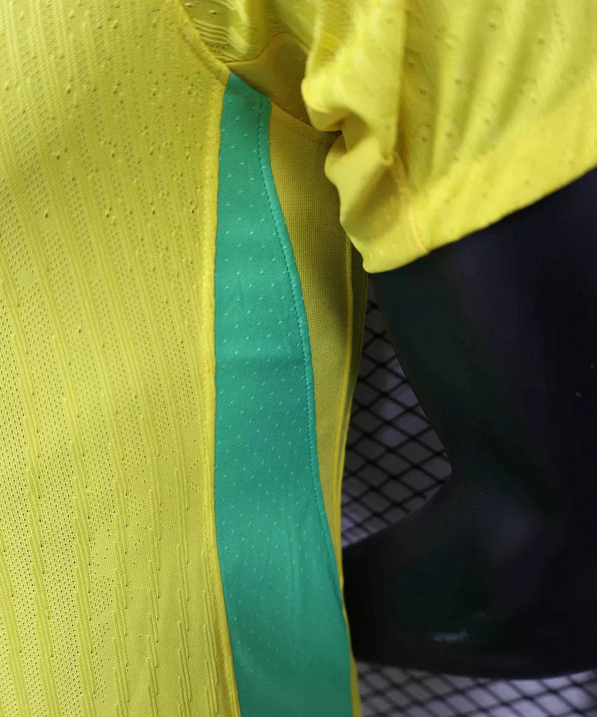 2025 Brazil Home Soccer Jersey - Player Version
