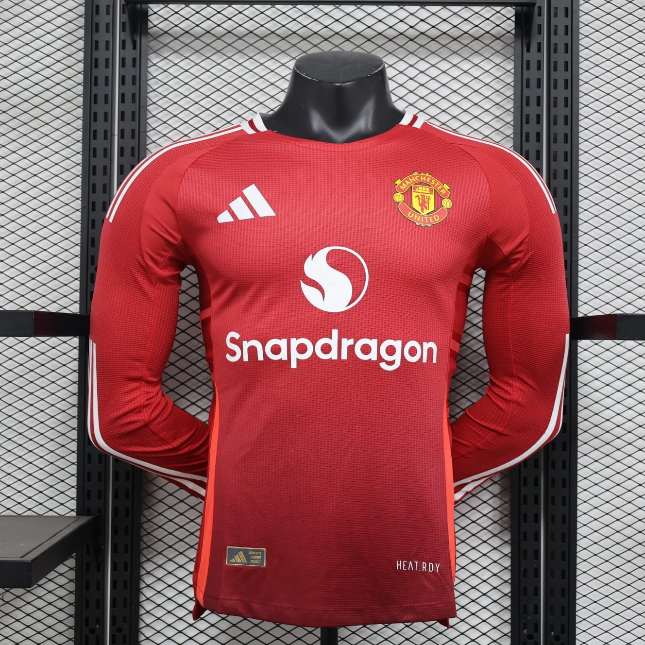 Manchester United 24/25 Home Kit Player Version Full Sleeve Football Jersey