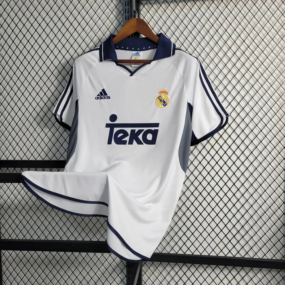 2000/2001 Retro Real Madrid Home Football Shirt 1:1 Thai Quality