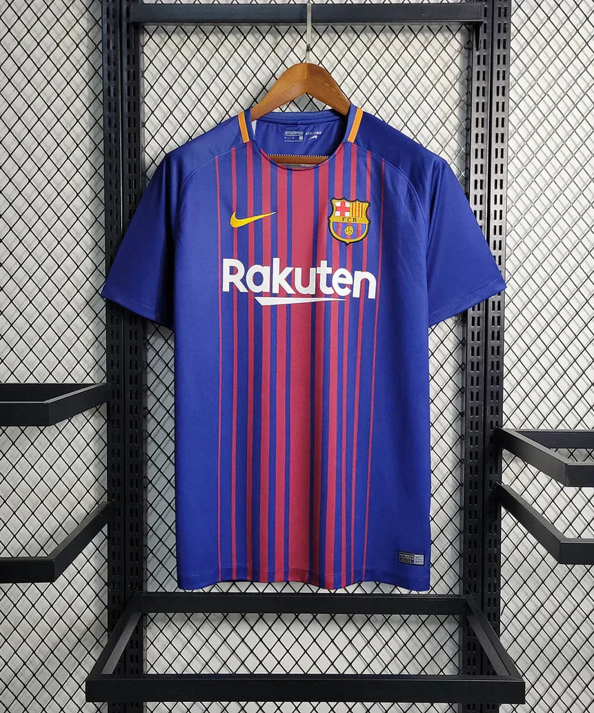2017/2018 Retro Barcelona Home Football Shirt 1:1 Thai Quality
